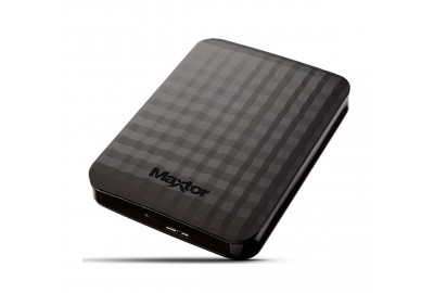 2TB Maxtor M3 USB 3.0 Slimline Portable Hard Drive - Black